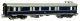 Eilzugpackwagen E30 DB Ep. IIIa runde Kanzel chromoxydgr�n